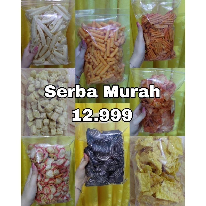 

CEMILAN SNACK JAJANAN SERBA MURAH CEBAN CHIKI