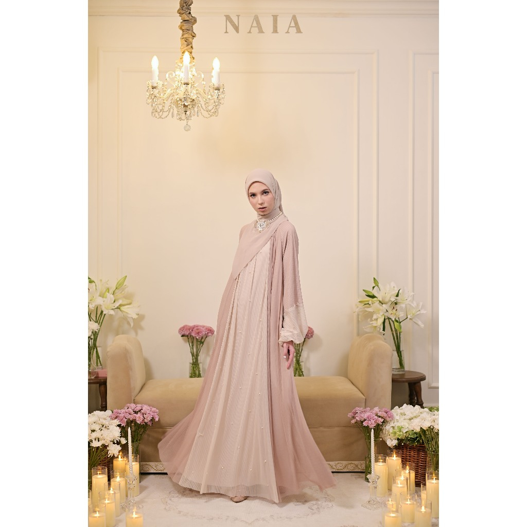 NAIA - ARCHIE DRESS - BAJU GAUN DRESS GAMIS TILLE WANITA