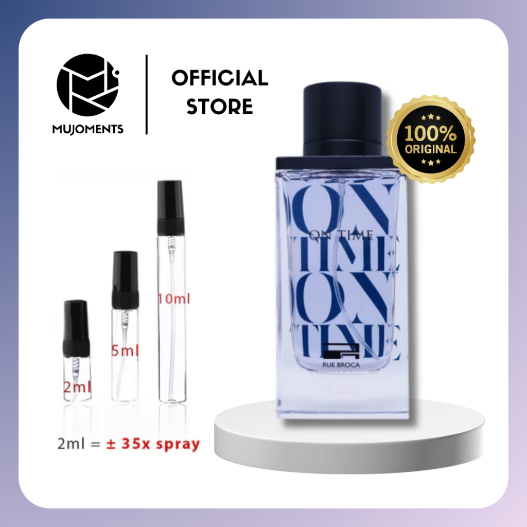 Decant Rue Broca On Time Pour Homme