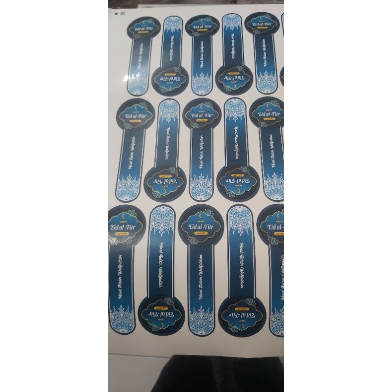 

stiker toples segel Idul fitri