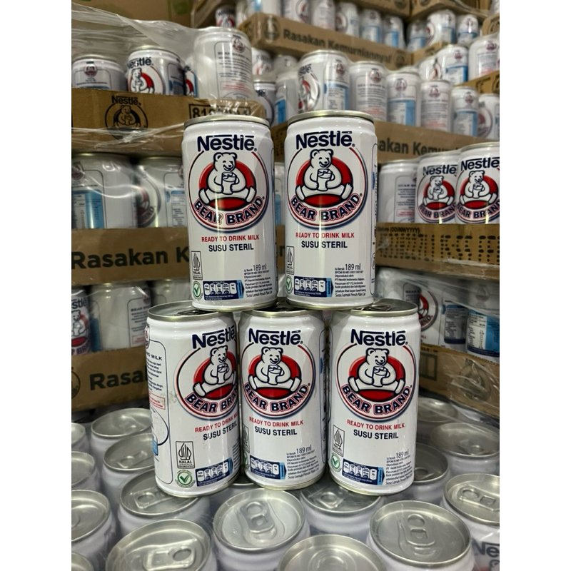 

Susu steril bear brand 189 mL