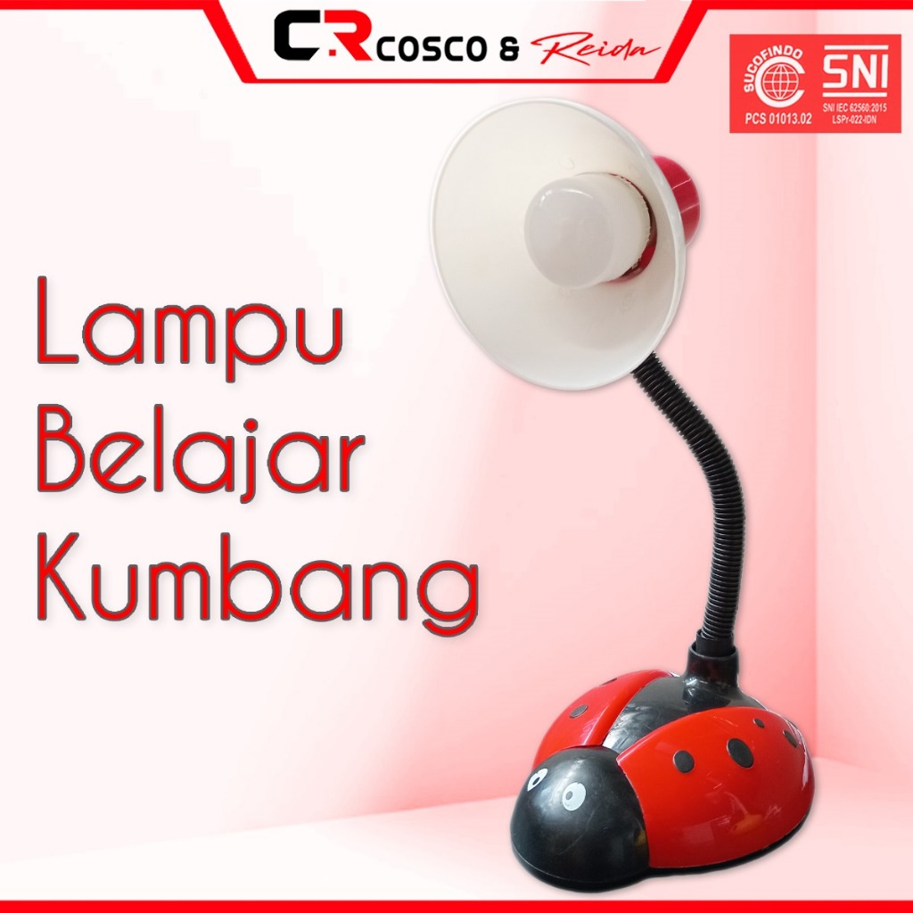 Lampu Belajar Reida Karakter Kumbang