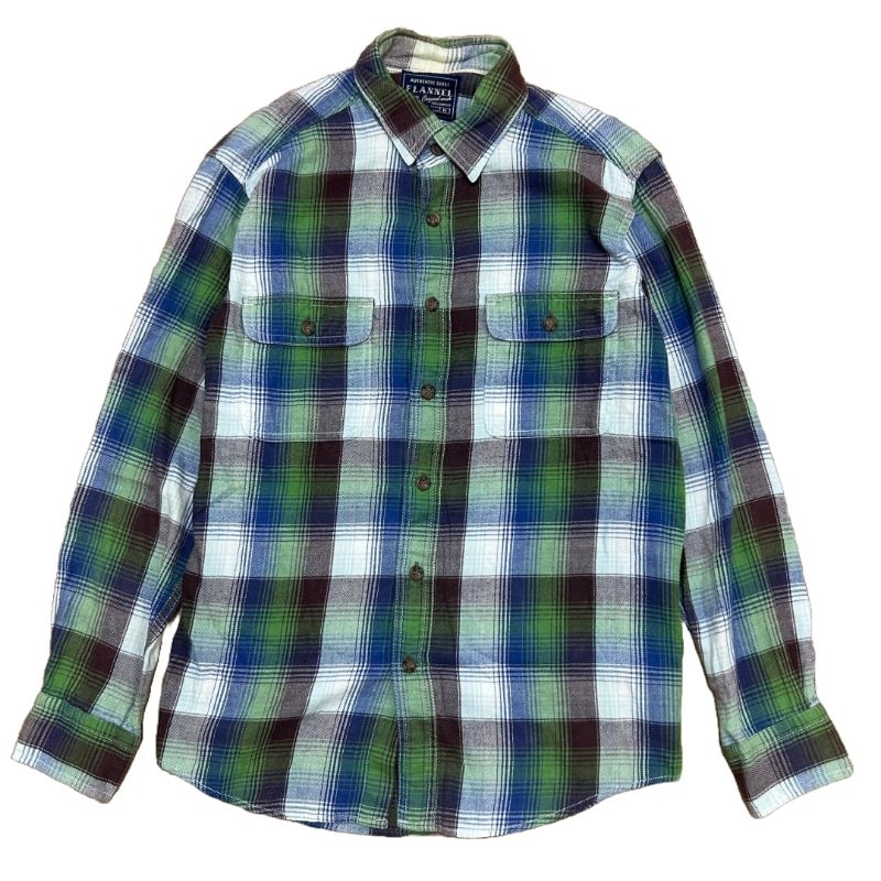 Kemeja Flannel Uniqlo Second Original