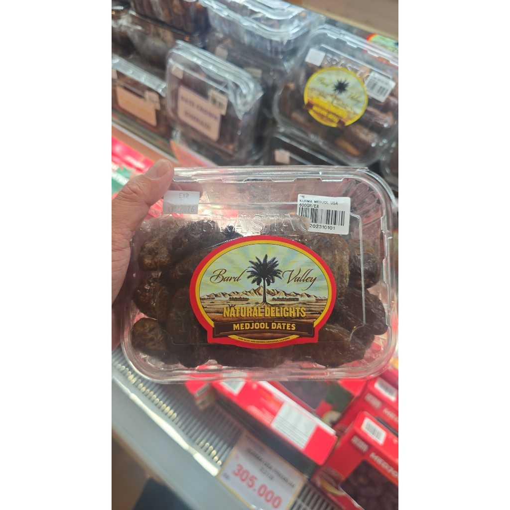 

Kurma Medjool Bard Valley Jar 600gr Medjool dates Natural Delight