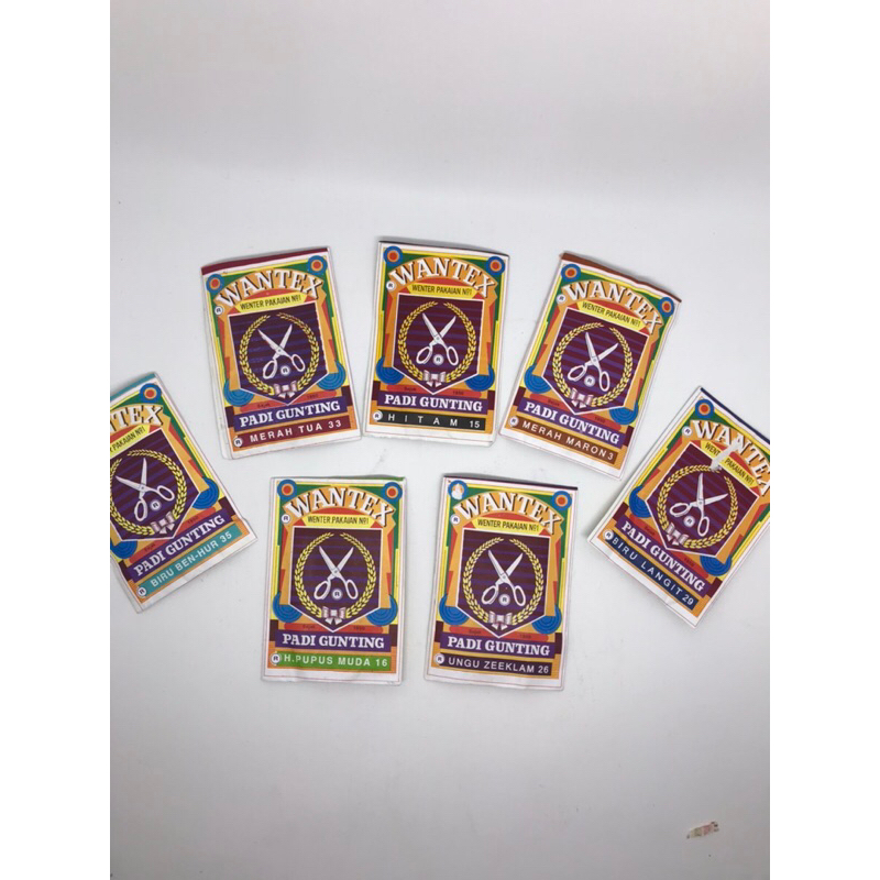Wantex Padi Gunting/Pewarna Baju 1,5gr