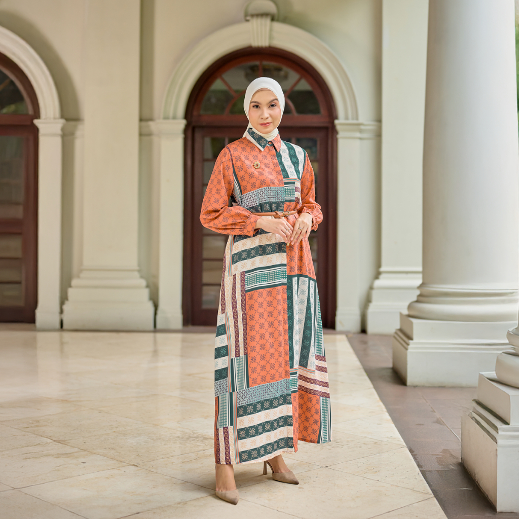 ZM Zaskia Mecca - Maliza Gamis - Monogram Series