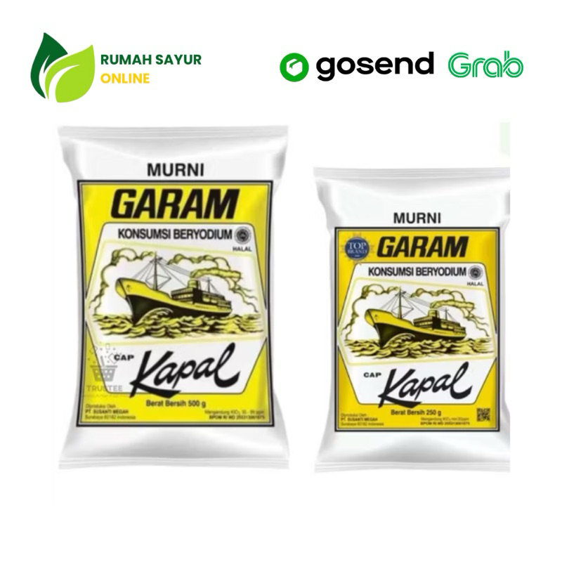 

Garam Masak 250 gr - 500 gr | Rumah Sayur Online