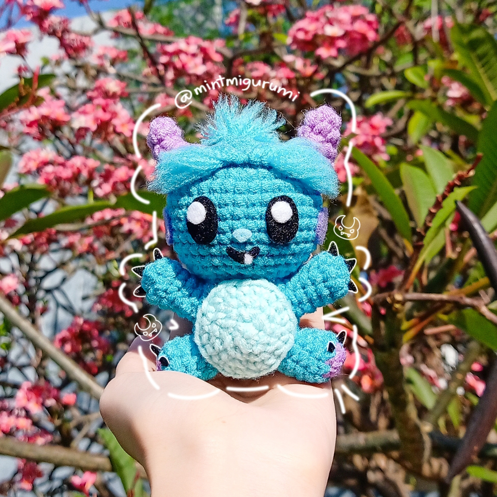 Sullivan (Sulley) Monster Inc. - Amigurumi / Boneka Rajut