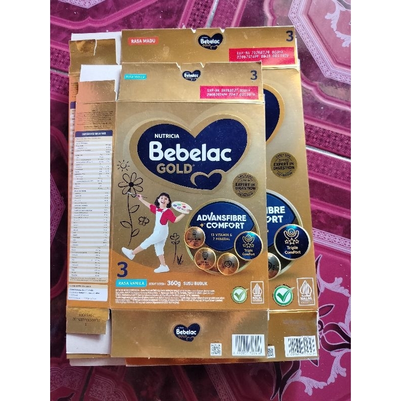 

KARDUS SUSU BEBELAC GOLD