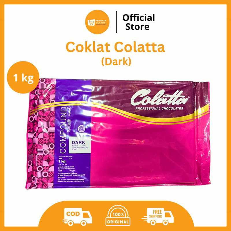 

[Khusus Instant] Coklat Batang Cokelat Compound Colatta DARK 1 Kg