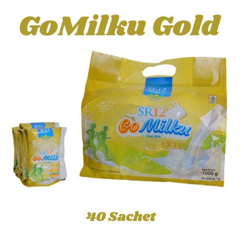 

GOMILKU GOLD SACHET SR12 SUSU KAMBING ETAWA DENGAN BANYAK MANFAAT