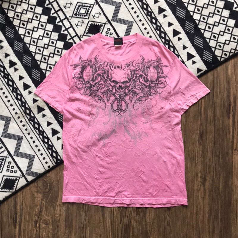 Vintage Miami Ink Skull tshirt