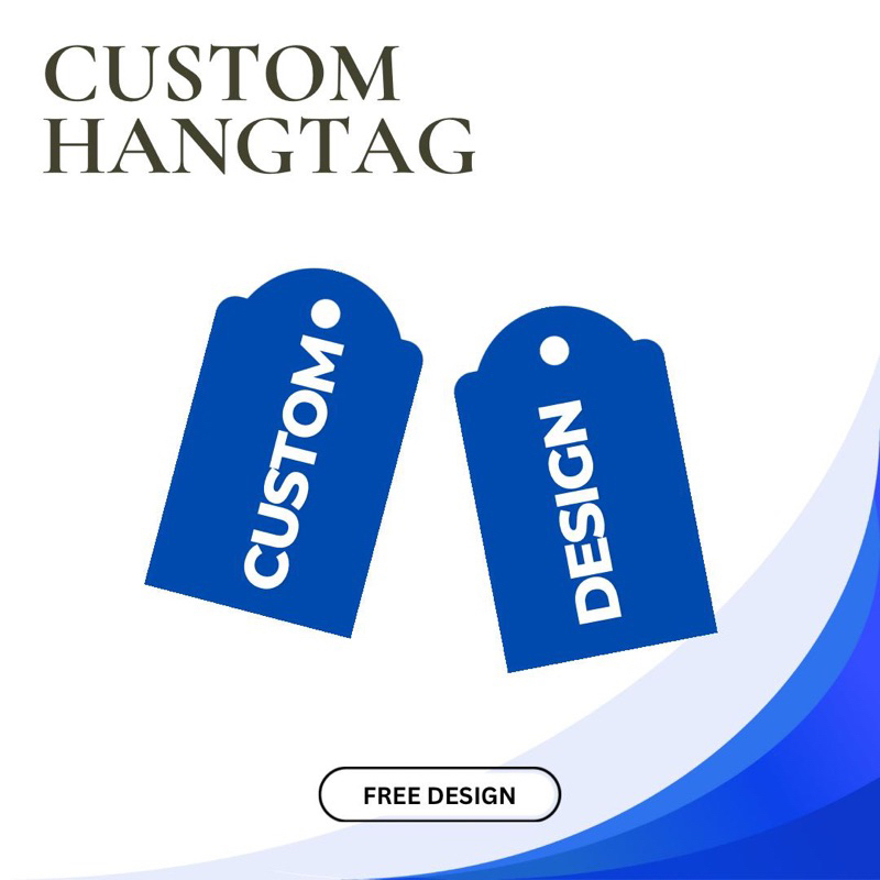 

Hangtag Custom Design LOGIA STUDIOS