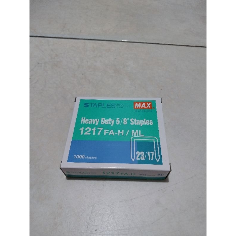 

ISI STAPLER 1217 ( 5/8") MAX harga 1 kotak kecil