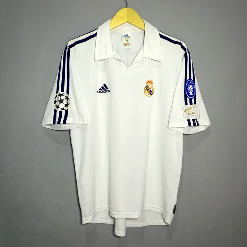 Jersey Original Real Madrid Home Centenary 2001/2002 Zidane - M