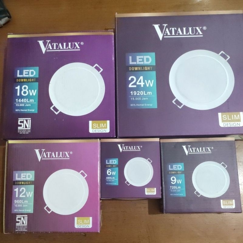 Lampu LED downlight vatalux