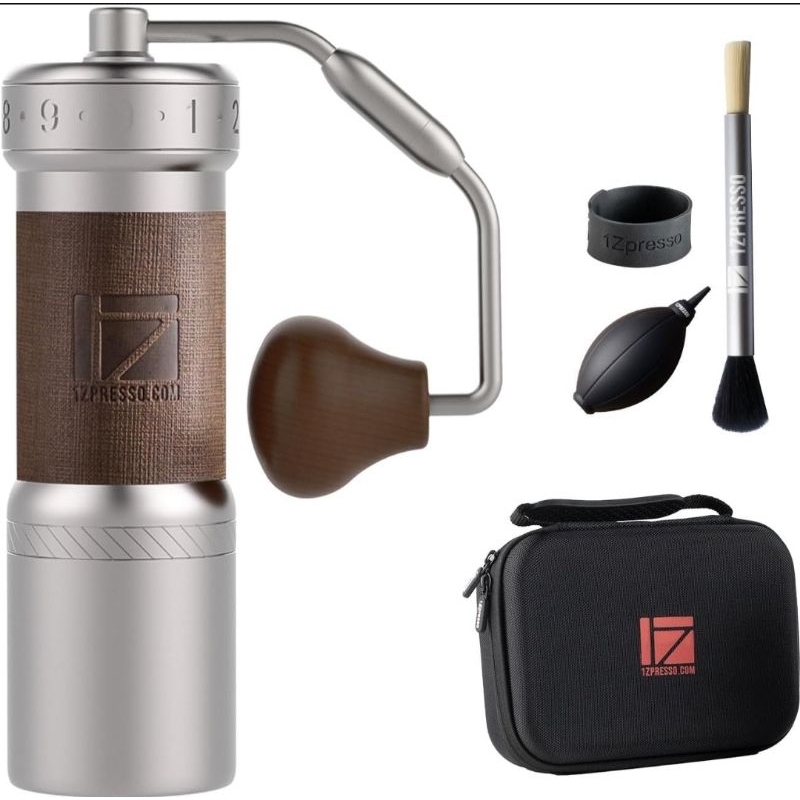1Zpresso K-Ultra Conical Burr Stainless Steel Manual Coffee Grinder 7 Axis 48mm K Ultra Pourover Esp
