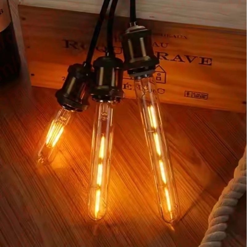 Lampu led filamen T30 Model Lilin