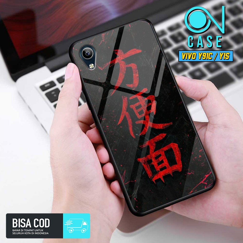 Case Vivo Y91c mistercase11 [ tulisan jepang ] Case Hp Glossy Casing Hardcase Softcase Bisa cod