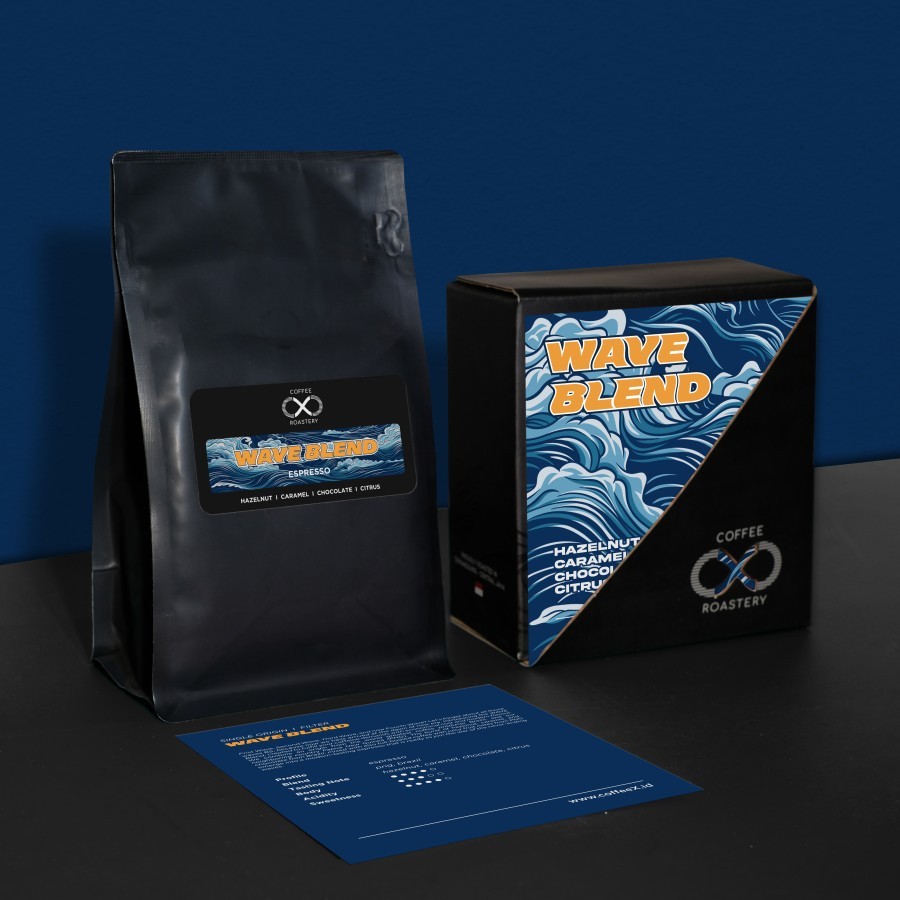 

WAVE Blend - Espresso Blend Full Arabica 1000 gr