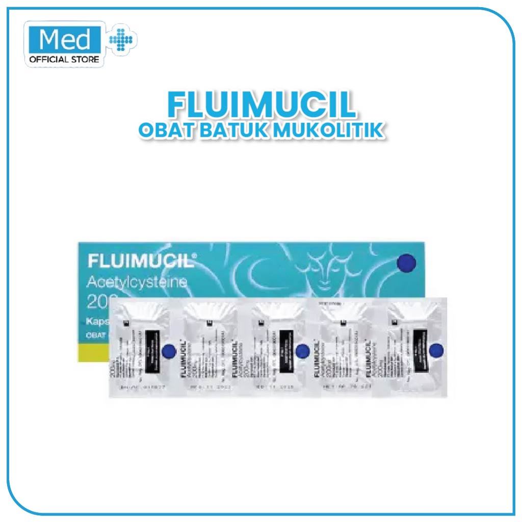 Med+ FLUIMUCIL 200 MG STRIP 10 KAPSUL