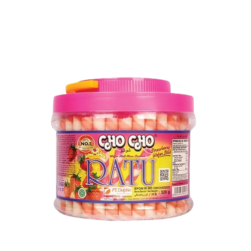 

CHO-CHO RATU WAFER ROLL STRAWBERRY TPLS 320 GR 950743