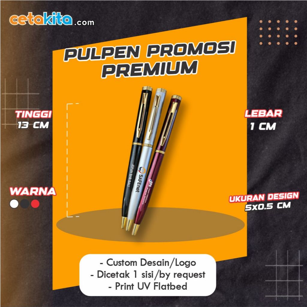 

Pena Ballpoint Bolpoin Pulpen Premium