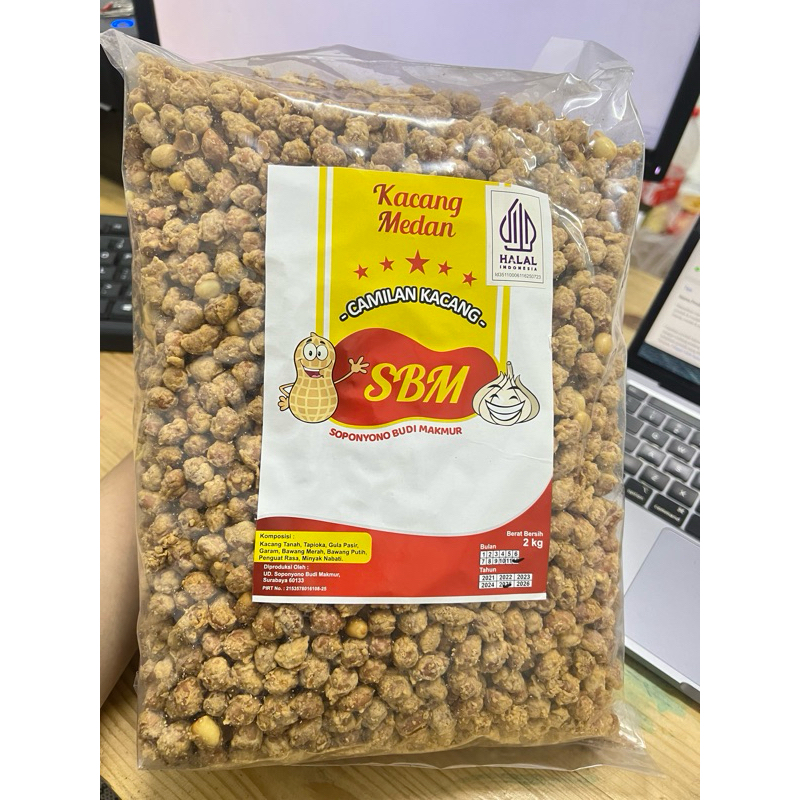 

KACANG MEDAN 2kg ball