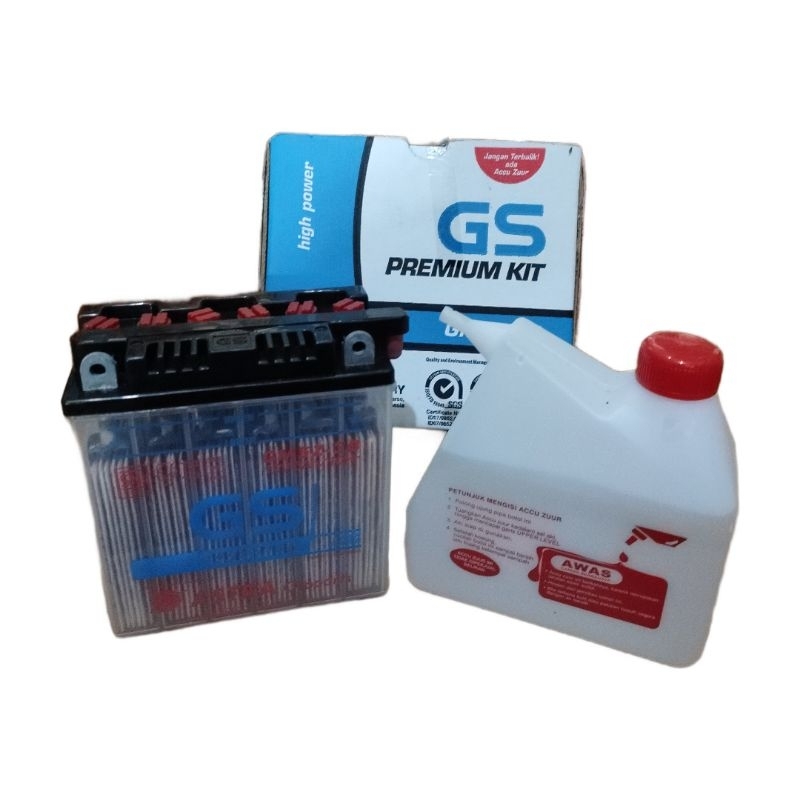 Aki basah GS GM5Z-3B untuk grand supra x supra lama mio sporty