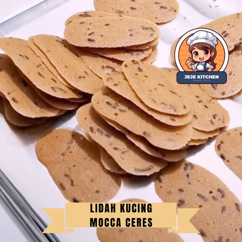 

Lidah Kucing Mocca Ceres | Kue lebaran | kue kering