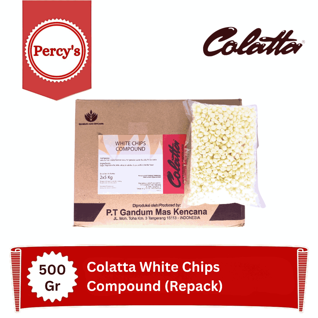 

Colatta White Chips Compound 500 Gr (Repack)