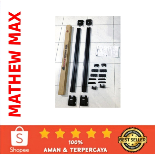 Crossbar Rhino Jepit Body / Roofrail / Sporty Roof Merk RHINO 1 set