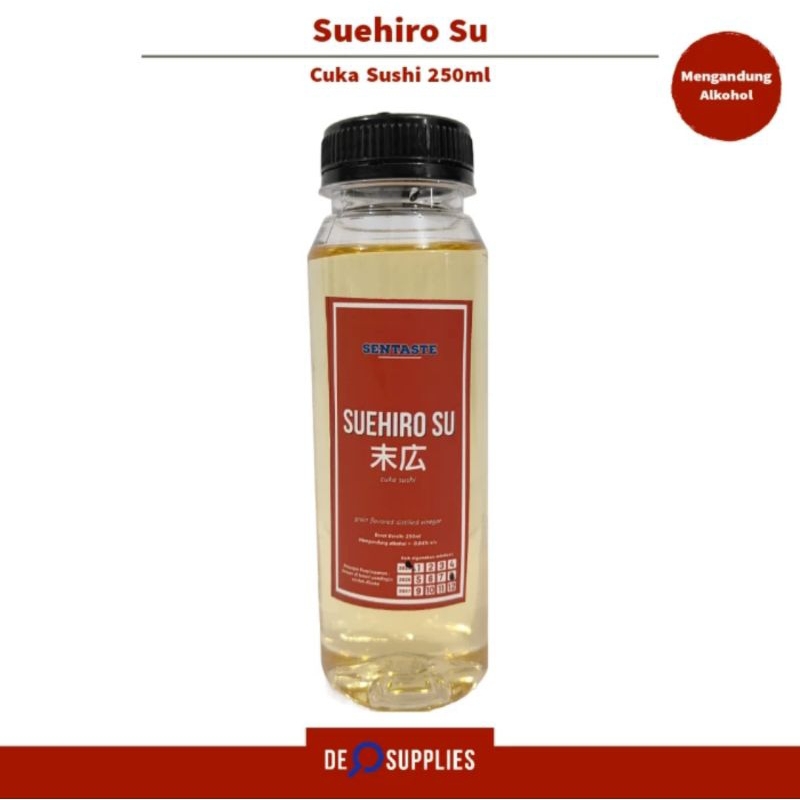 

Sentaste Suehiro Su 250ml - Sushi Rice Vinegar Japan Cuka Sushi Grain Kokumotsu
