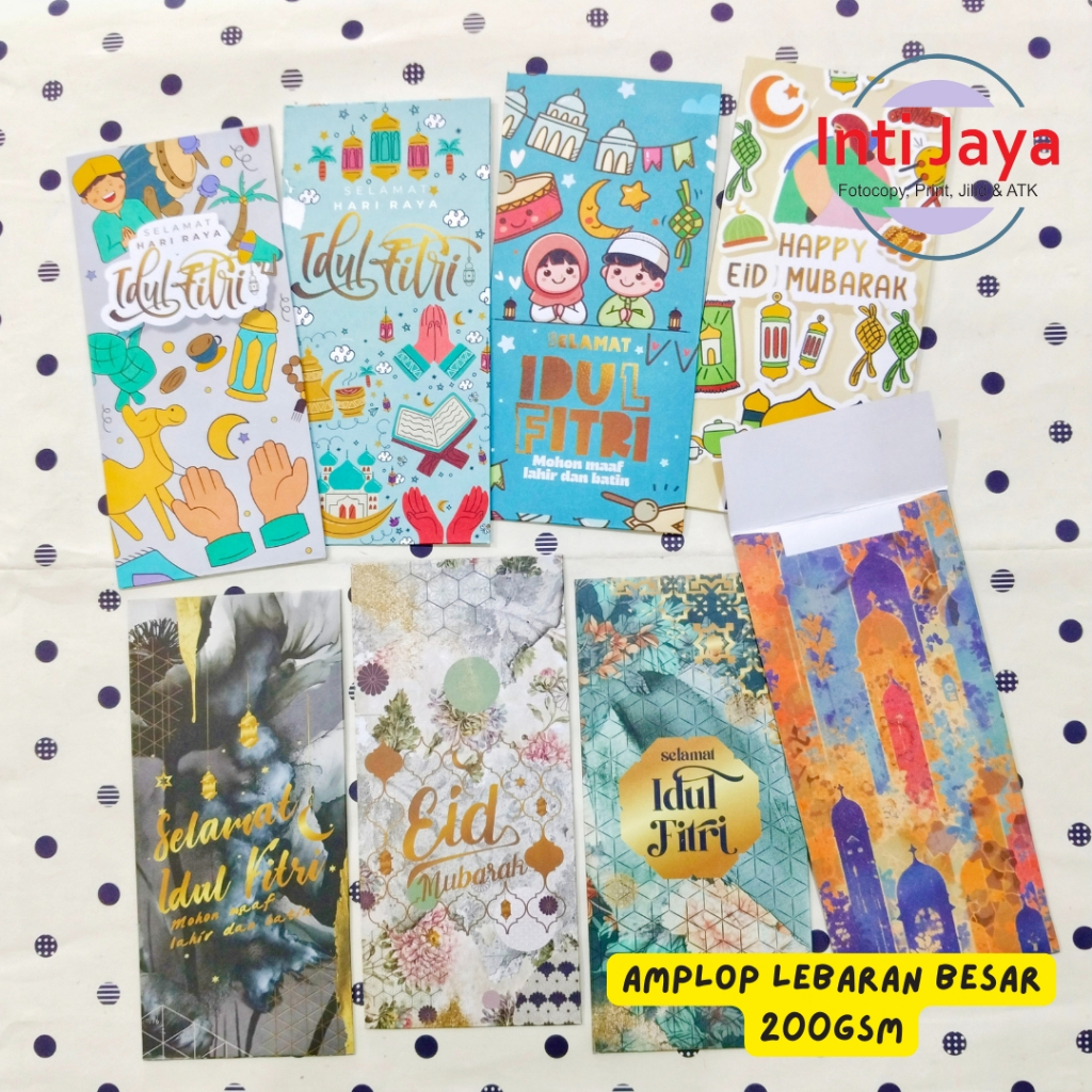 

Amplop Lebaran Idul Fitri 2025 Besar Tebal Motif Masjid Animasi Aesthetic