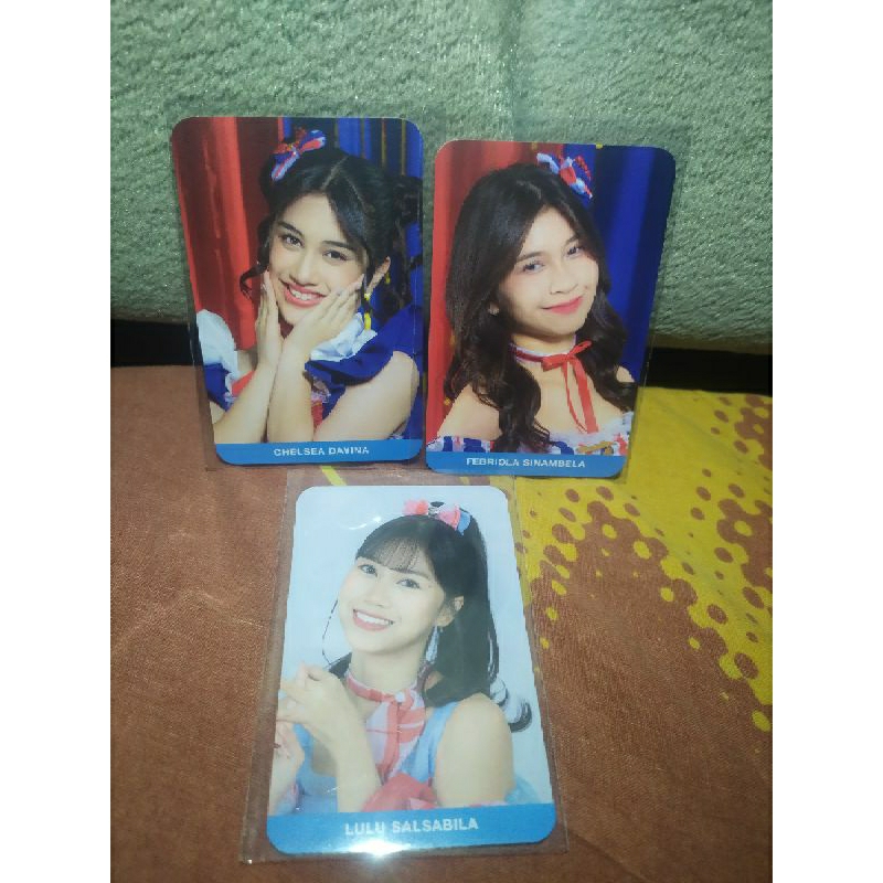 Photocard Sukinanda Lulu & Circus Olla, Chelsea JKT48