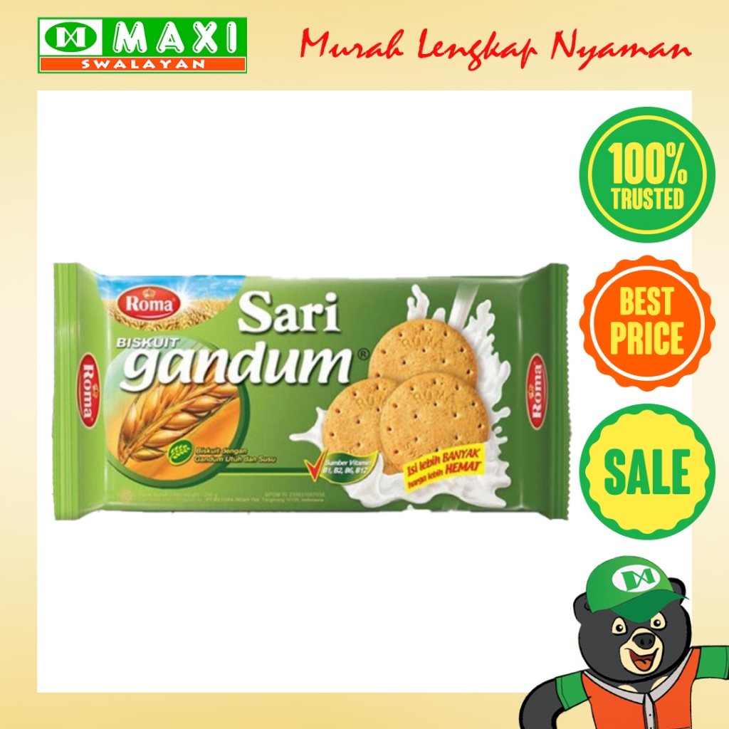 

Roma Sari Gandum Biskuit 240GR