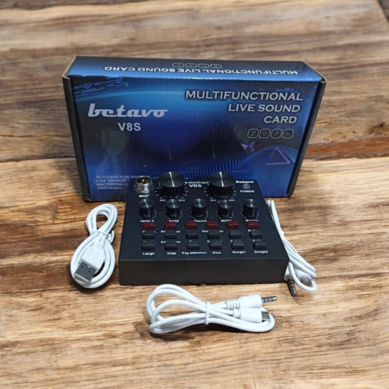 Soundcard BETAVO V8 Audio Soundcard