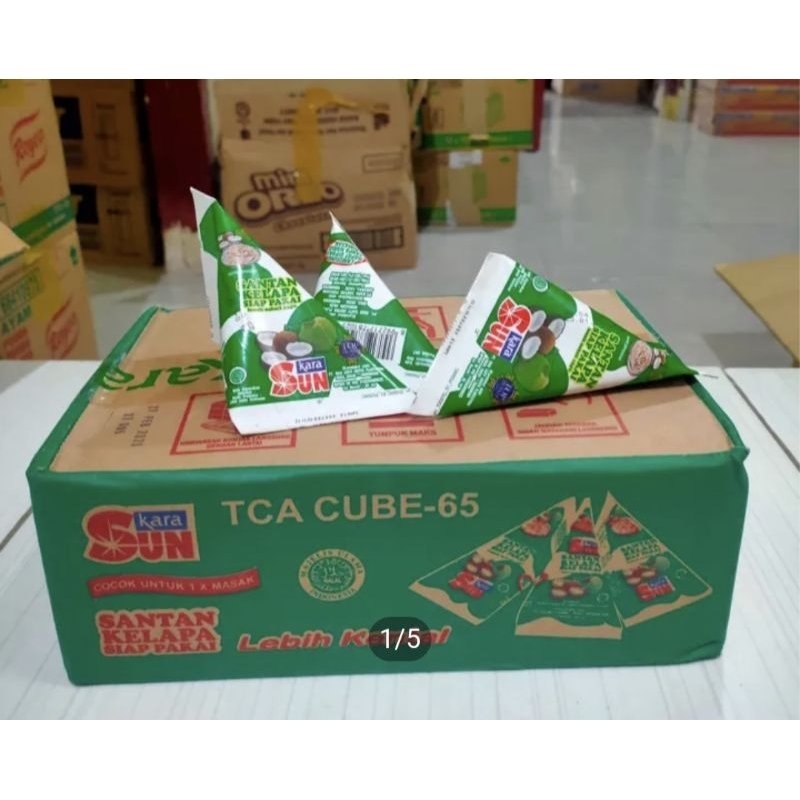 

SUN KARA Cube 65ml isi 36pcs Santan Kelapa instan kentall