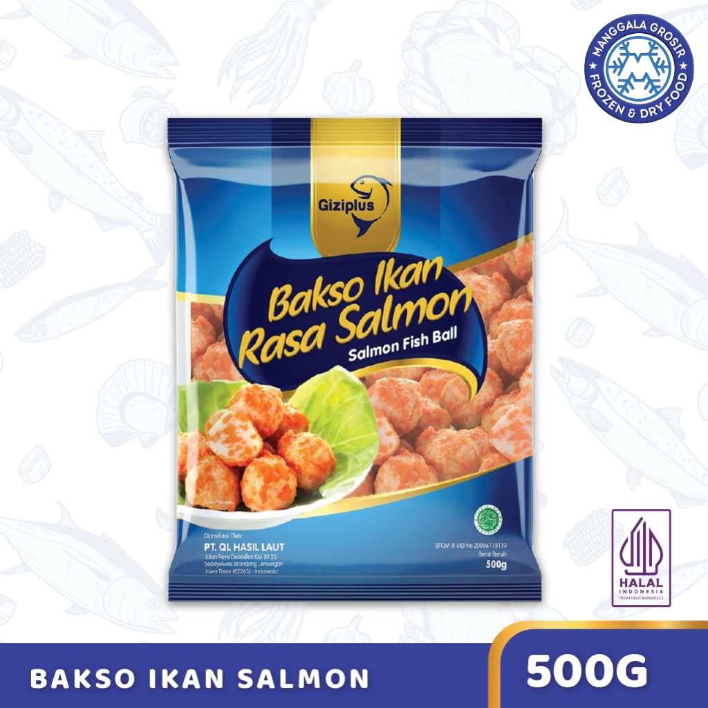 

Giziplus Bakso Ikan Salmon 500gr