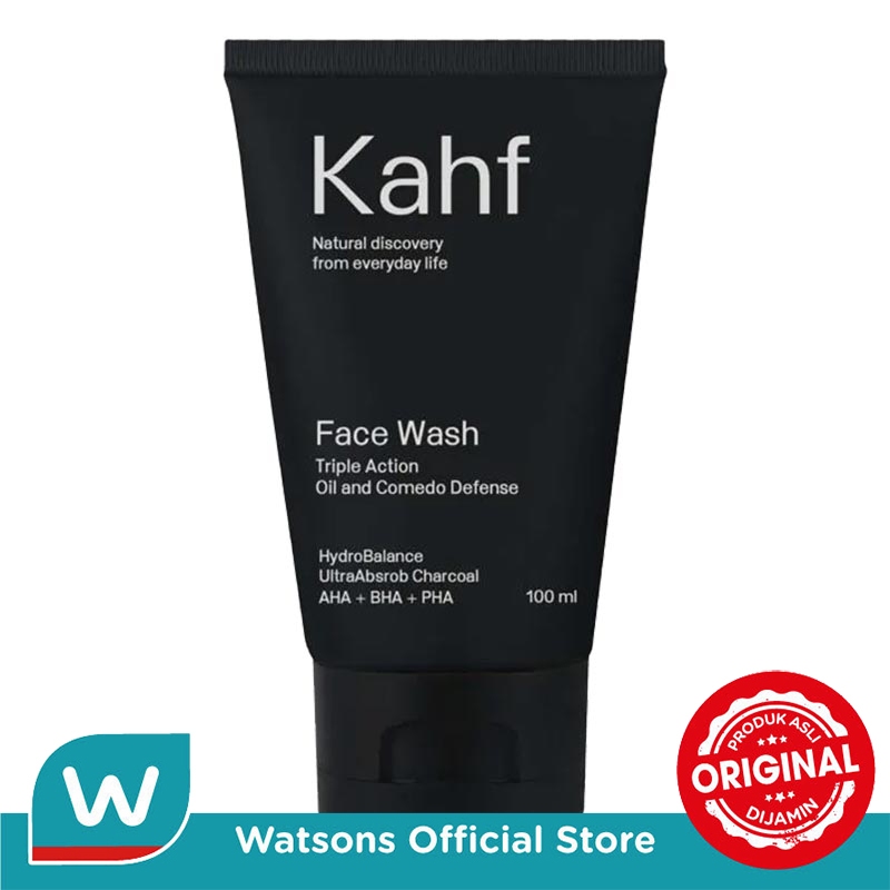 Kahf Face Wash Triple Action Oil and Comedo Defense 100ml
