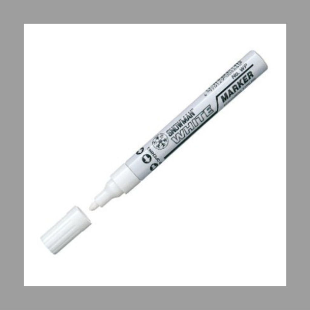 

Snowman Spidol Paint Marker Putih / Spidol White Marker / Spidol Putih Permanent (pcs)