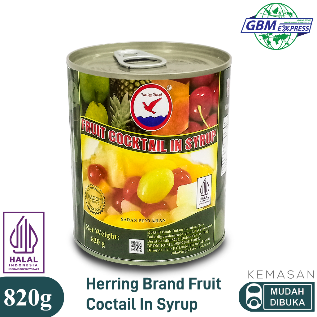 

Herring Brand Canned Fruit Cocktail in Syrup 820g