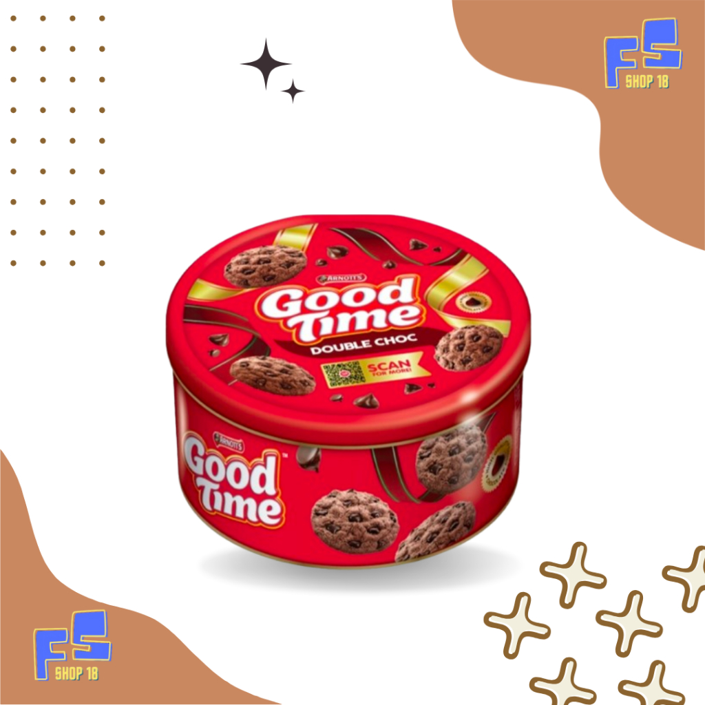 

Good Time Cookies Kemasan Kaleng 149g