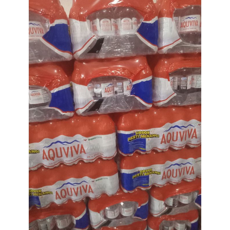 

AQUVIVA 250ml isi 24 pcs[air mineral] PROMOO!!
