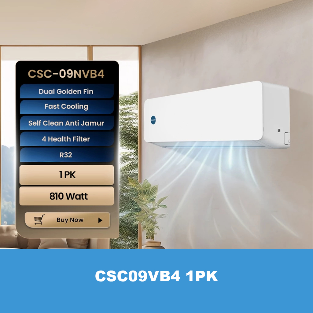 AC CHANGHONG CSC09NVB4 1PK AC SPLIT 1PK STANDARD CSC 09NVB4