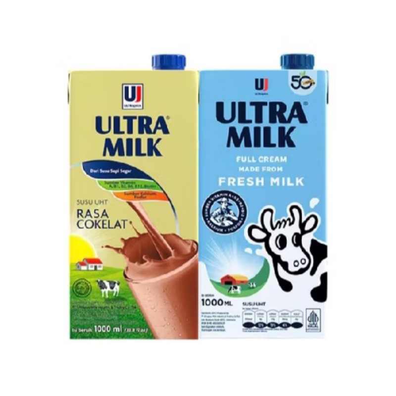 

SUSU ULTRA COKLAT DAN FULL CREAM 3PACK