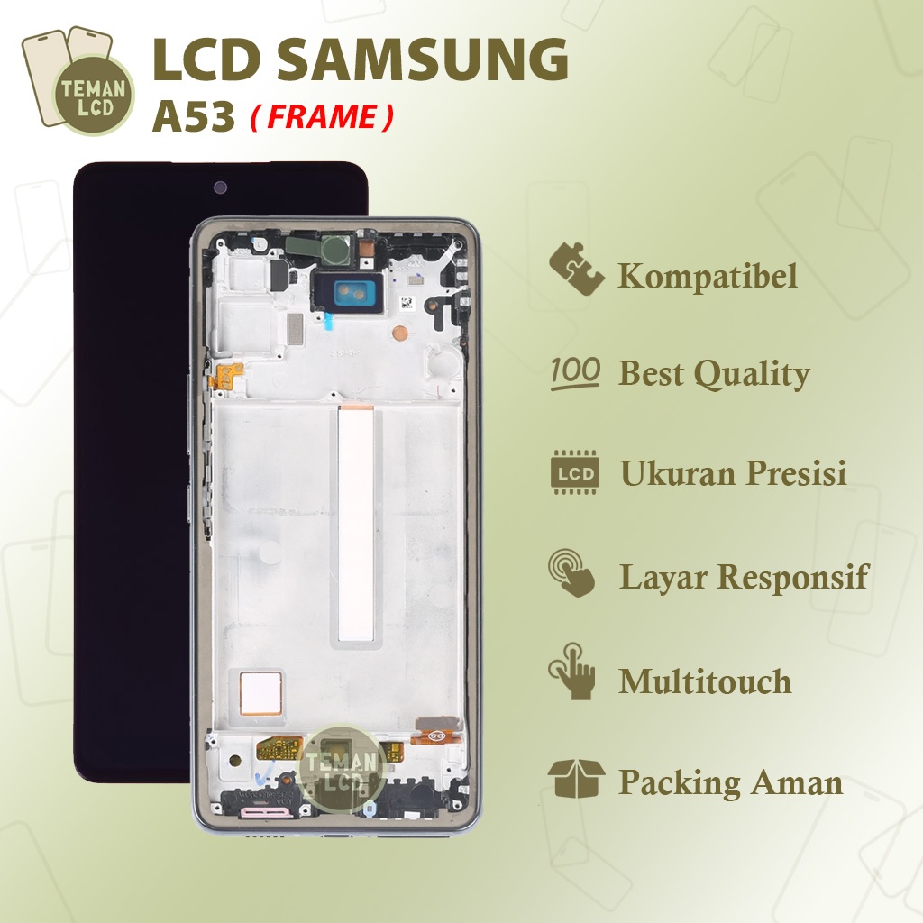 LCD Samsung A53 Include Frame - Original 100% Fullset Touchscreen