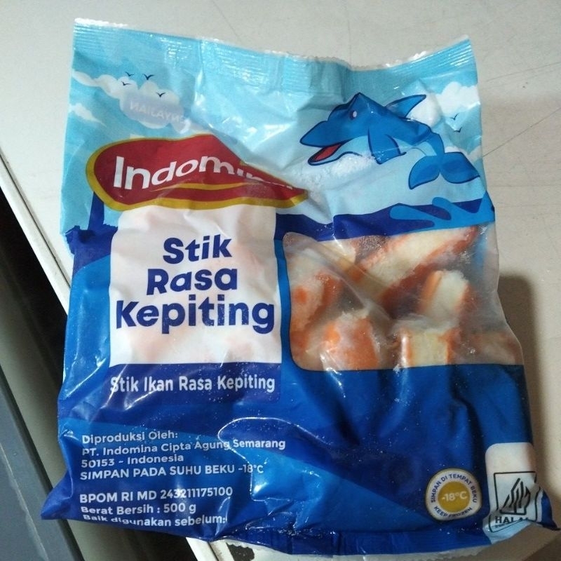 

indomina stik kepiting 500gr