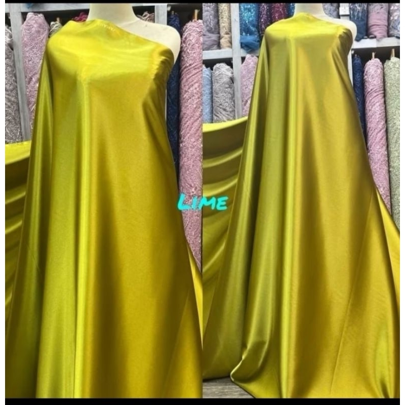 Bahan kain silky Montana Yamaha premium/kain silky Montana terbaru...