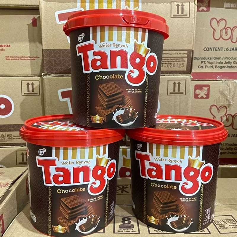 

WAFER TANGO JAR/TOPLES COKLAT DAN VANILA